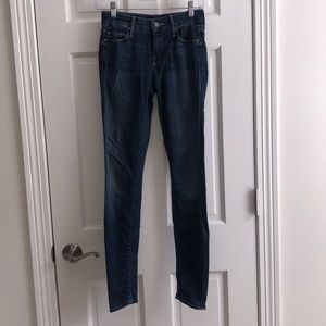MOTHER Mid-Rise Skinny Jeans